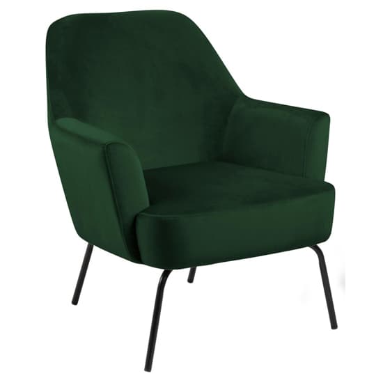 Montclair Fabric Lounge Chair In Forest Green_2