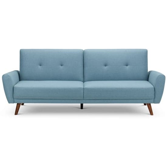 Macia Linen Compact Retro Sofabed In Blue_4