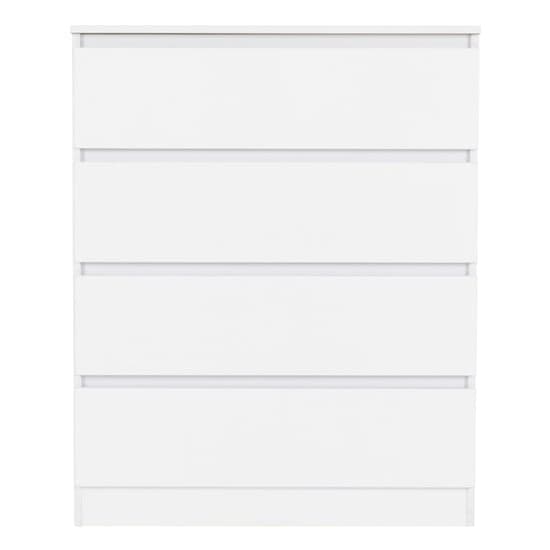 Mcgowan Wooden Chest Of Drawers In White With 4 Drawers_3