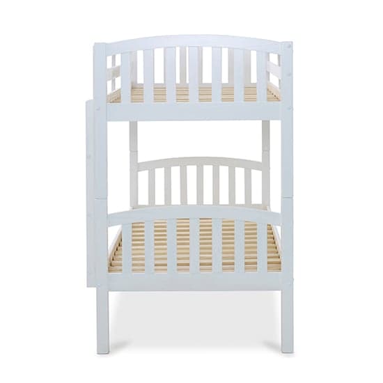 Mya Wooden Single Bunk Bed In White_7