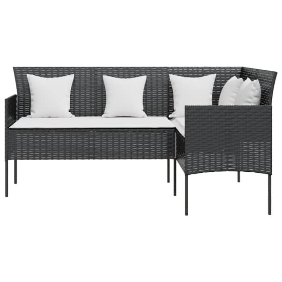Nadra Rattan 5 Piece L-Shaped Couch Set With Cushions In Black_4