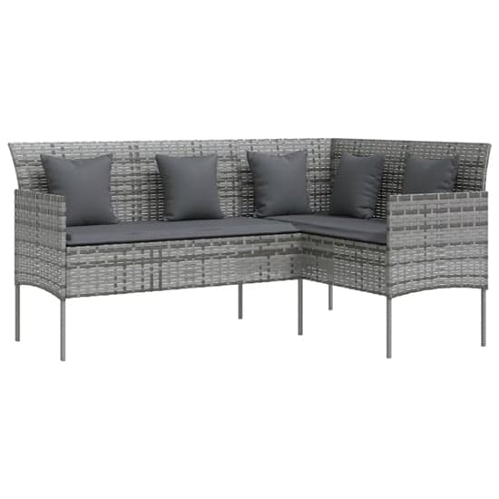 Nadra Rattan 5 Piece L-Shaped Couch Set With Cushions In Grey_3