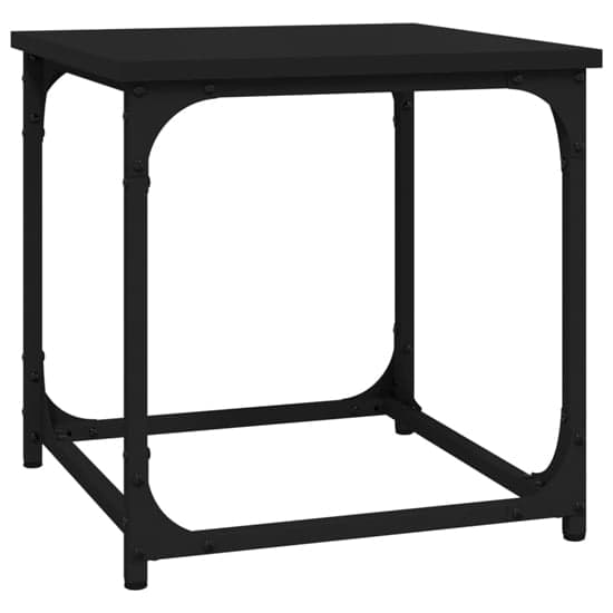 Nadra Wooden Side Table Square In Black_3