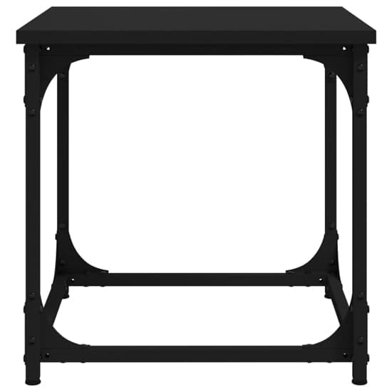 Nadra Wooden Side Table Square In Black_5