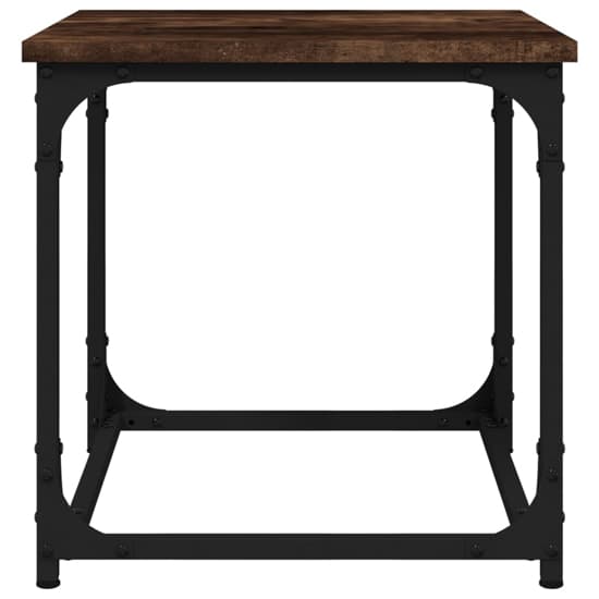 Nadra Wooden Side Table Square In Smoked Oak_4