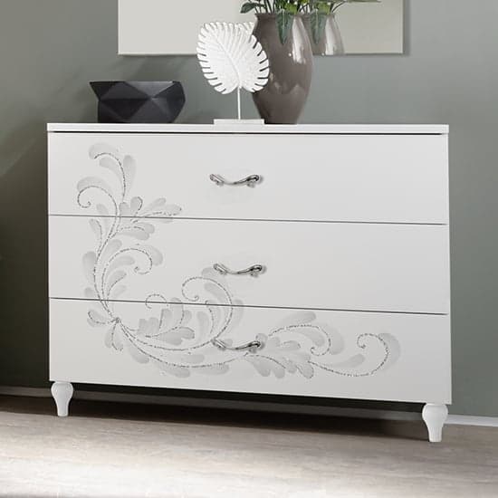 Naihati Wooden Chest Of 3 Drawers In White_1