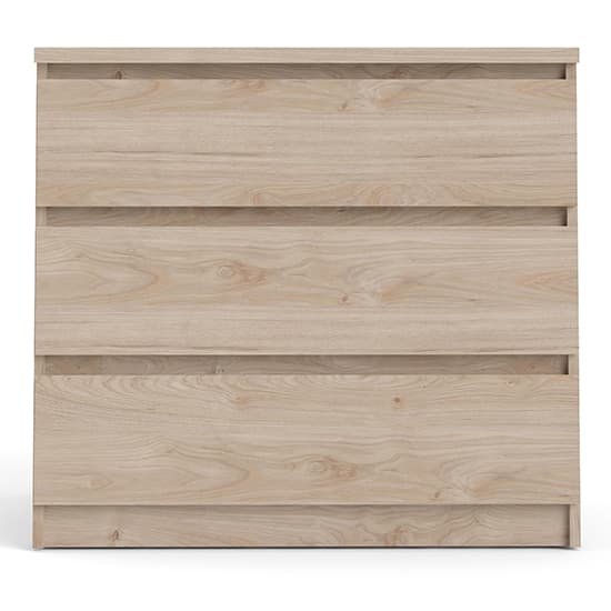 Nakou Wooden Chest Of 3 Drawers In Jackson Hickory Oak_5