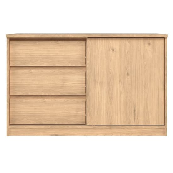 Nakou Sideboard With 1 Door 3 Drawers In Jackson Hickory Oak_3