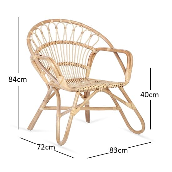 Nanding Rattan Accent Armchair In Natural_3