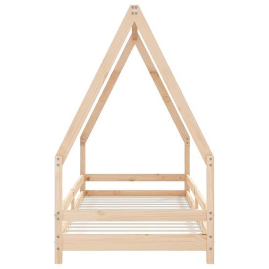 Narva Kids Solid Pine Wood Single Bed In Natural_4