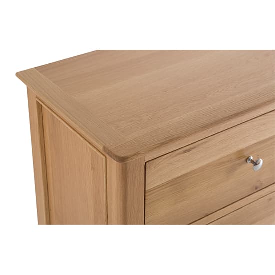 Nassau Wide Wooden Chest Of 6 Drawers In Natural Oak_4