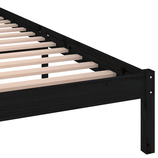 Nastia Solid Pinewood King Size Bed In Black_5