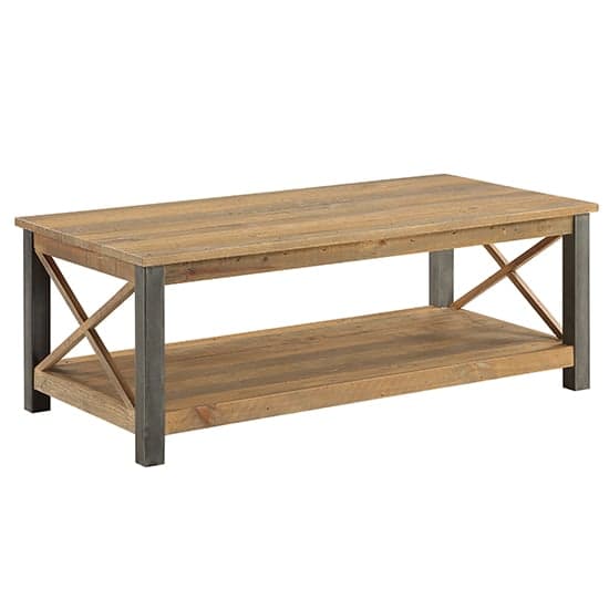 Nebura Wooden Extra Large Coffee Table In Reclaimed Wood_2