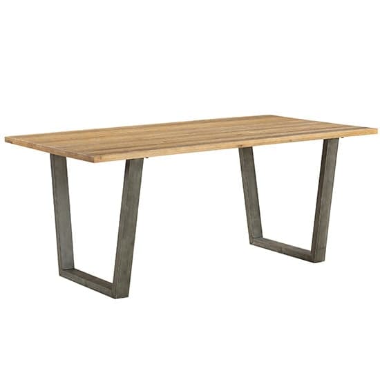 Nebura Wooden Dining Table In Reclaimed Wood_2