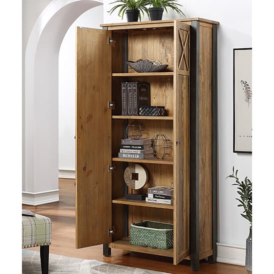 Nebura Wooden Storage Cabinet In Reclaimed Wood_2