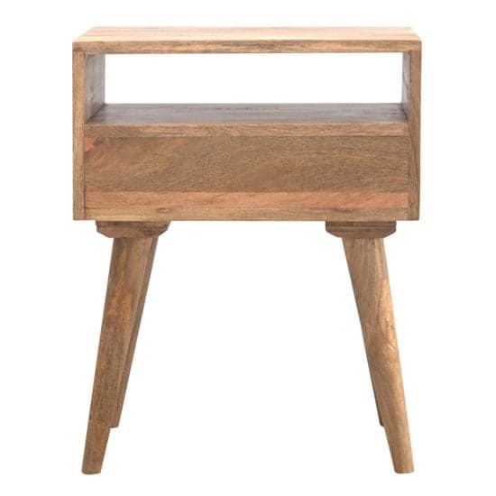 Neligh Wooden Bedside Cabinet In Natural Oak Ish With Open Slot_4