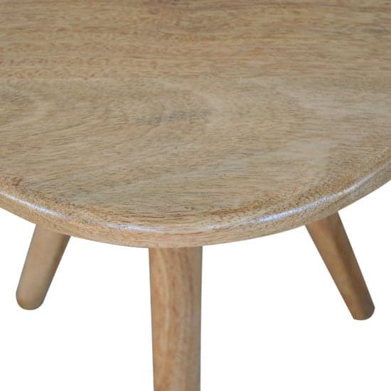 Neligh Wooden Round Tripod Stool In Natural Oak Ish_2