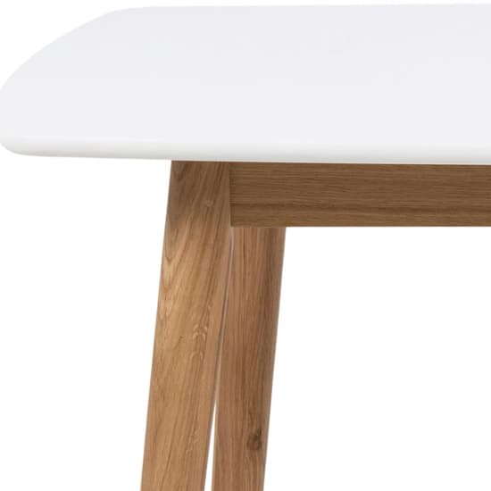 Nephi Rectangular 150cm Wooden Dining Table In White_4