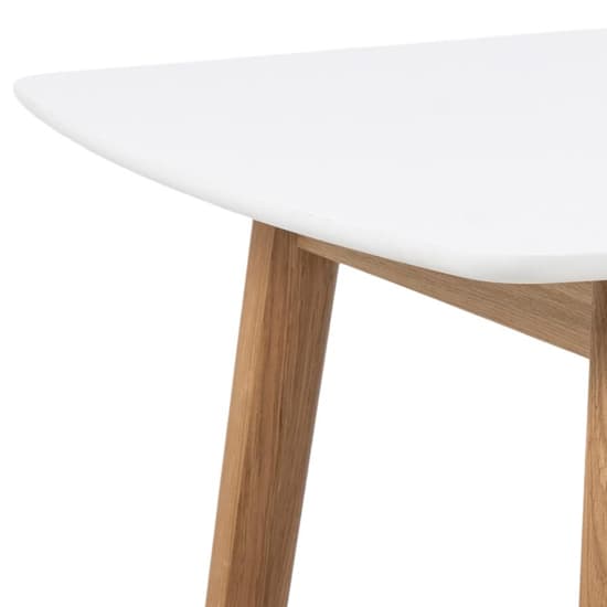 Nephi Wooden Dining Table Rectangular In White And Oak_4
