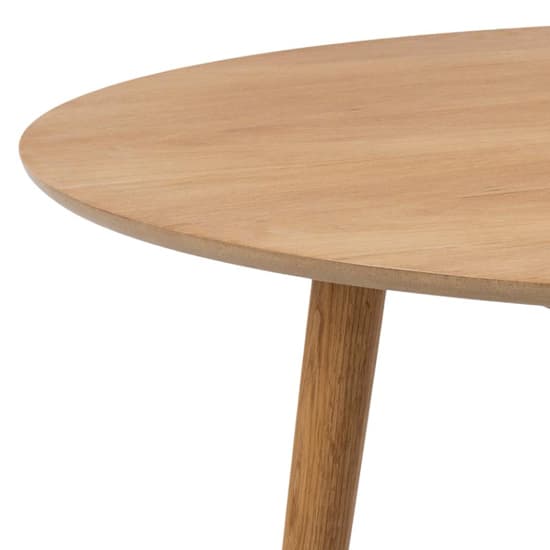 Nephi Wooden Dining Table Round In Oak_3