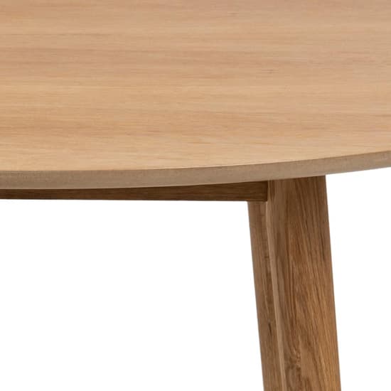 Nephi Wooden Dining Table Round In Oak_4