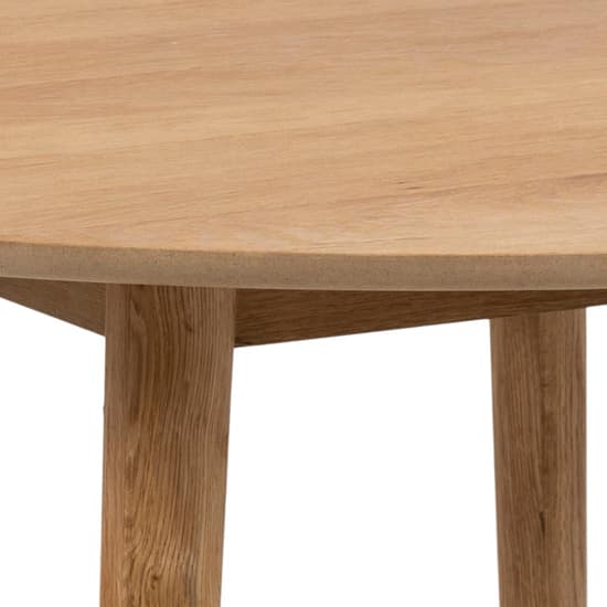 Nephi Wooden Dining Table Round In Oak_5