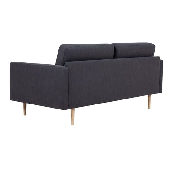 Nexa Fabric 2 Seater Sofa In Anthracite With Oak Legs_3