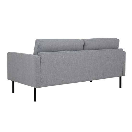 Nexa Fabric 2 Seater Sofa In Soul Grey With Black Legs_3