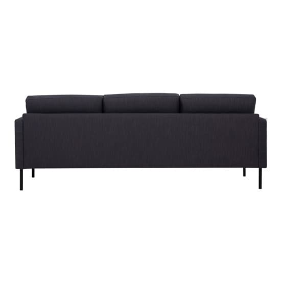 Nexa Fabric 3 Seater Sofa In Anthracite With Black Legs_4