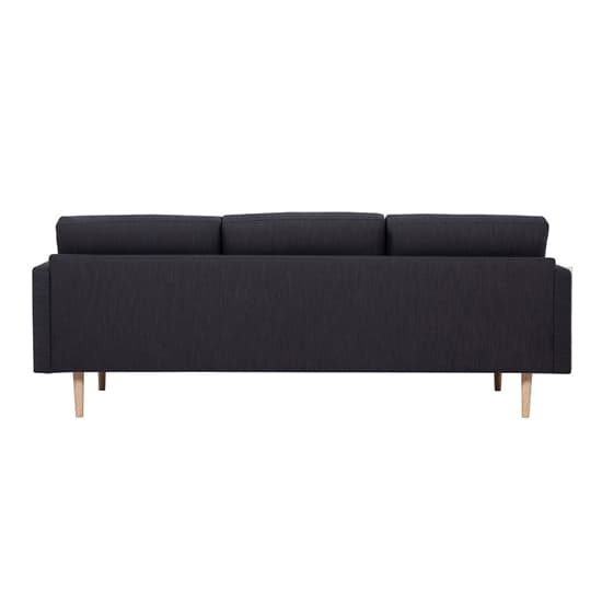 Nexa Fabric 3 Seater Sofa In Anthracite With Oak Legs_4