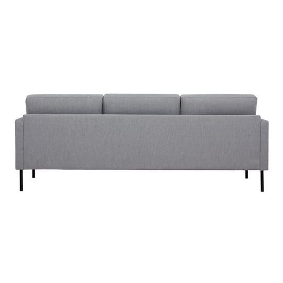 Nexa Fabric 3 Seater Sofa In Soul Grey With Black Legs_4