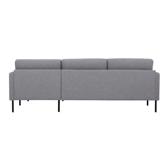 Nexa Fabric Right Handed Corner Sofa In Soul Grey With Black Leg_4