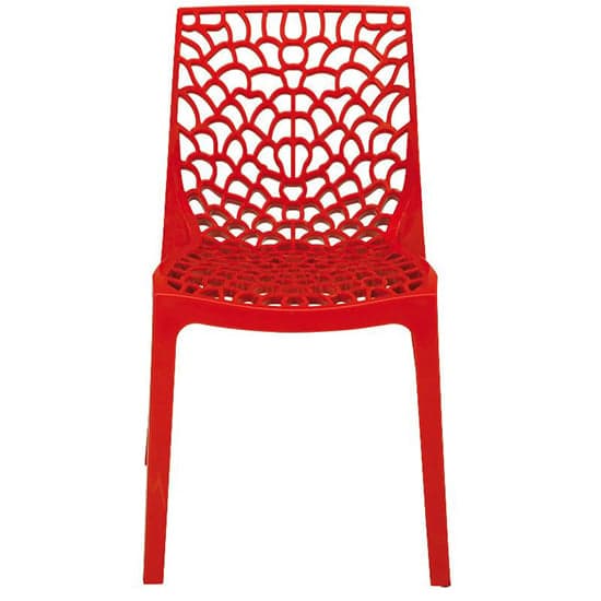 Nicole Polypropylene Side Chair In Red_2