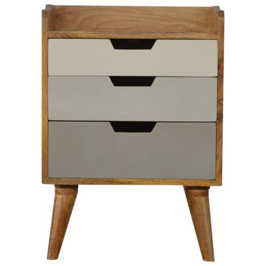 Nobly Wooden Gradient Bedside Cabinet In Grey And White_2