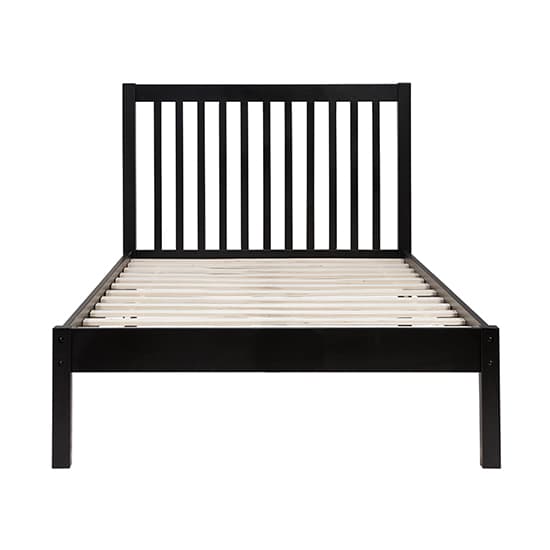Nova Pine Wood Single Bed In Black_6