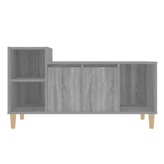 Novato Wooden TV Stand With 2 Doors In Grey Sonoma Oak_4