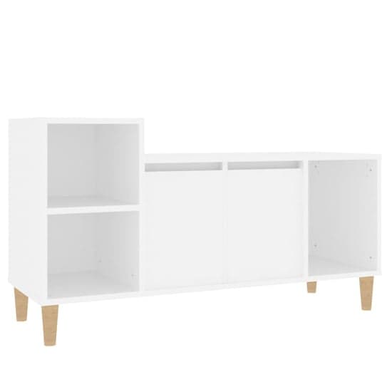 Novato Wooden TV Stand With 2 Doors In White_3