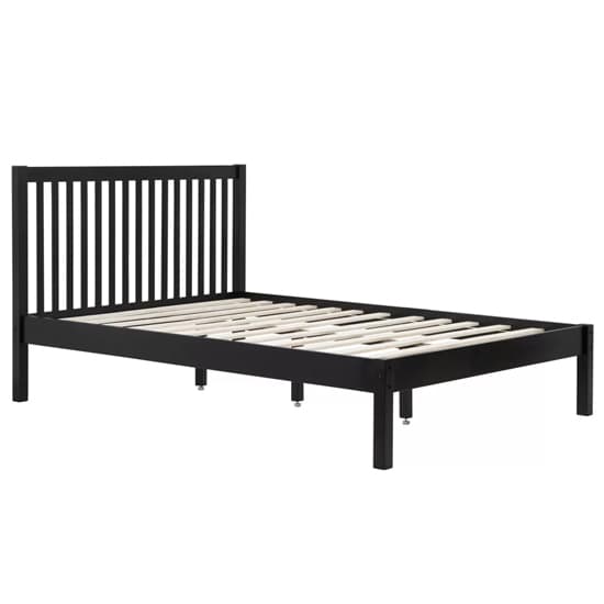 Novo Wooden Double Bed In Black_3