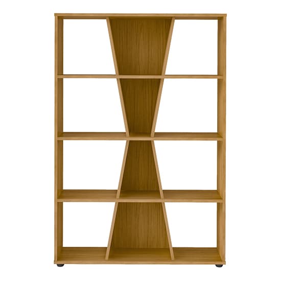 Nuneaton Medium Wooden Bookcase In Oak Effect_5