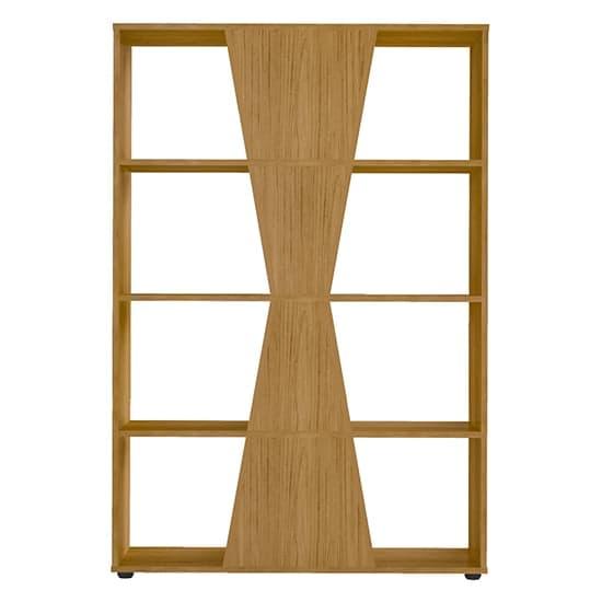 Nuneaton Medium Wooden Bookcase In Oak Effect_6