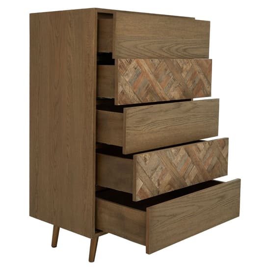 Nushagak Wooden Chest Of 5 Drawers In Natural_3