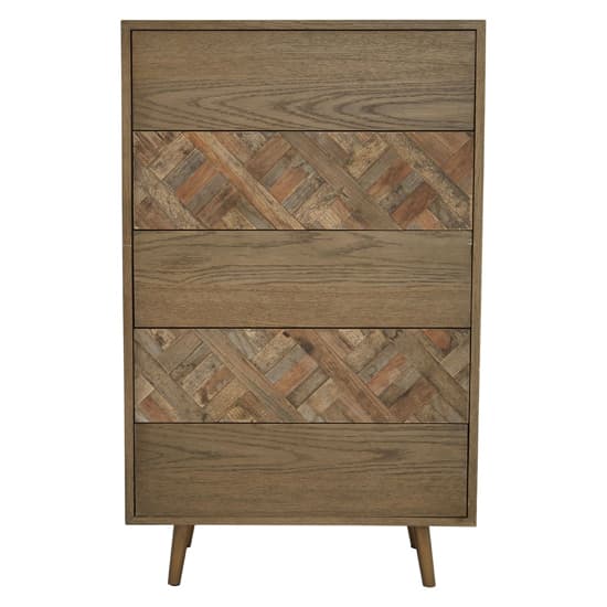 Nushagak Wooden Chest Of 5 Drawers In Natural_4