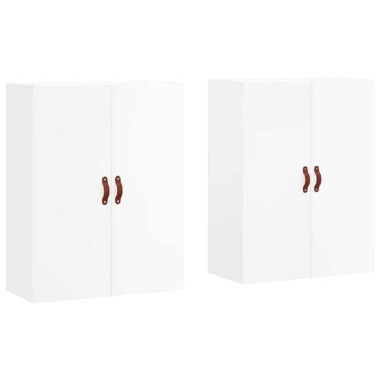 Nuuk High Gloss Sideboard Wall Mounted With 4 Doors In White_2