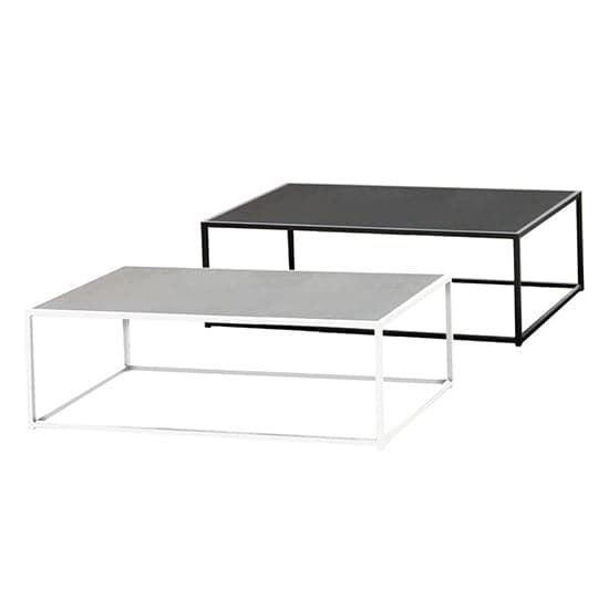 Oakhill Glass Top Coffee Table In Matt Slate And Charcoal_2