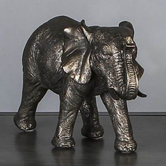 Ocala Polyresin Elephant Zambezi Sculpture In Grey_1