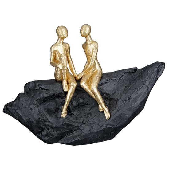 Ocala Polyresin In Love Sculpture In Gold_1