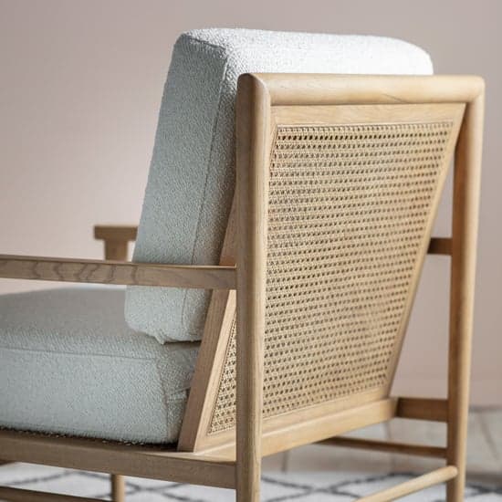 Ocala Wooden Armchair In Natural And Cream_2