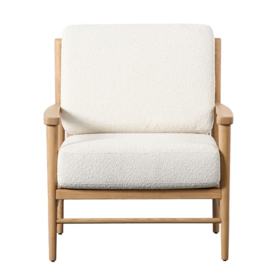 Ocala Wooden Armchair In Natural And Cream_3