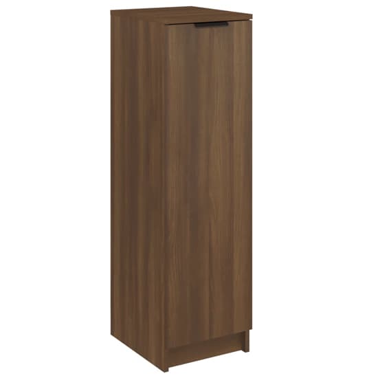 Octave Wooden Shoe Storage Cabinet In Brown Oak_3