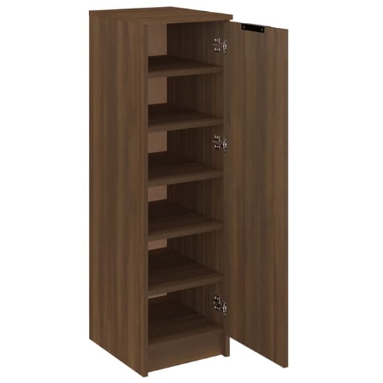 Octave Wooden Shoe Storage Cabinet In Brown Oak_5